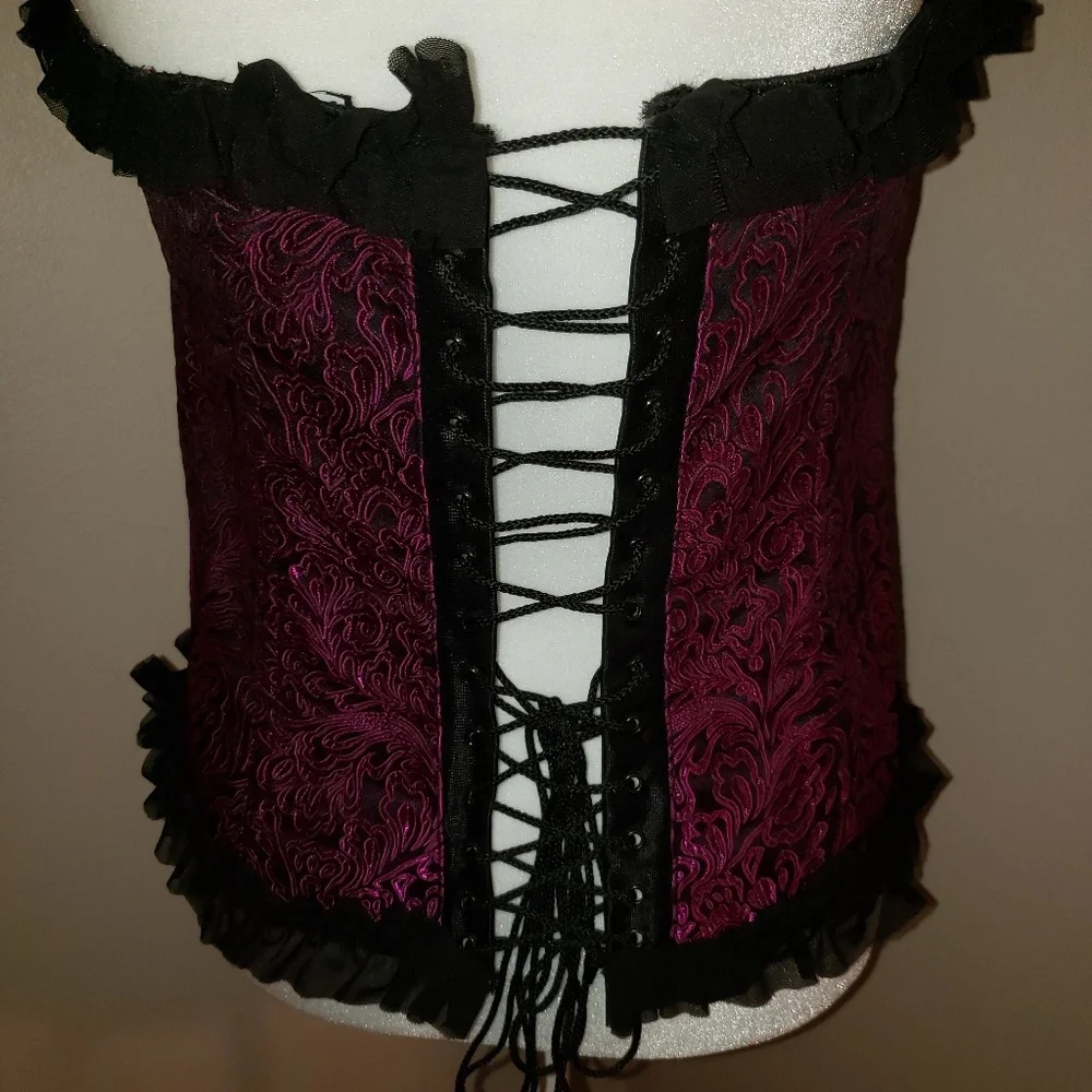Corset Size 36. NWOT. Great color. Stunning NWOT - Picture 3 of 8